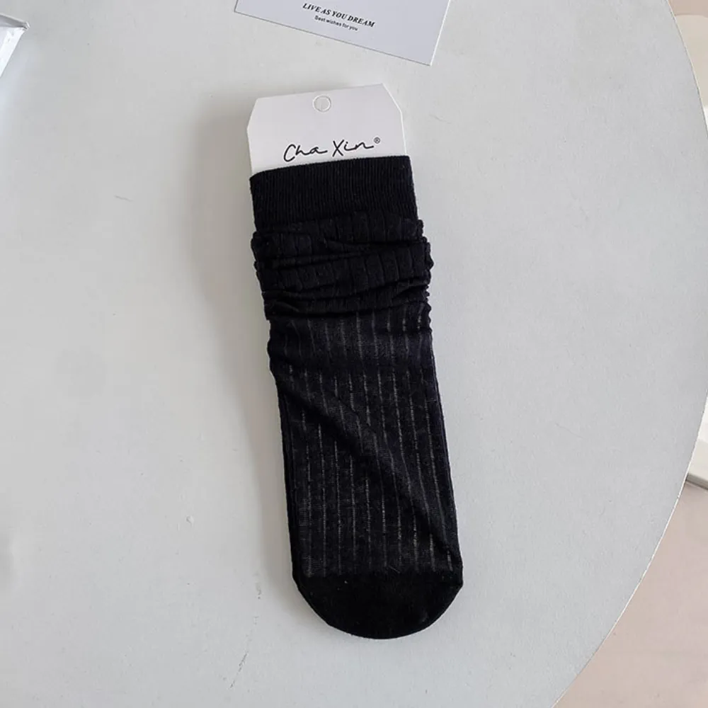 Summer Breathable Vertical Socks