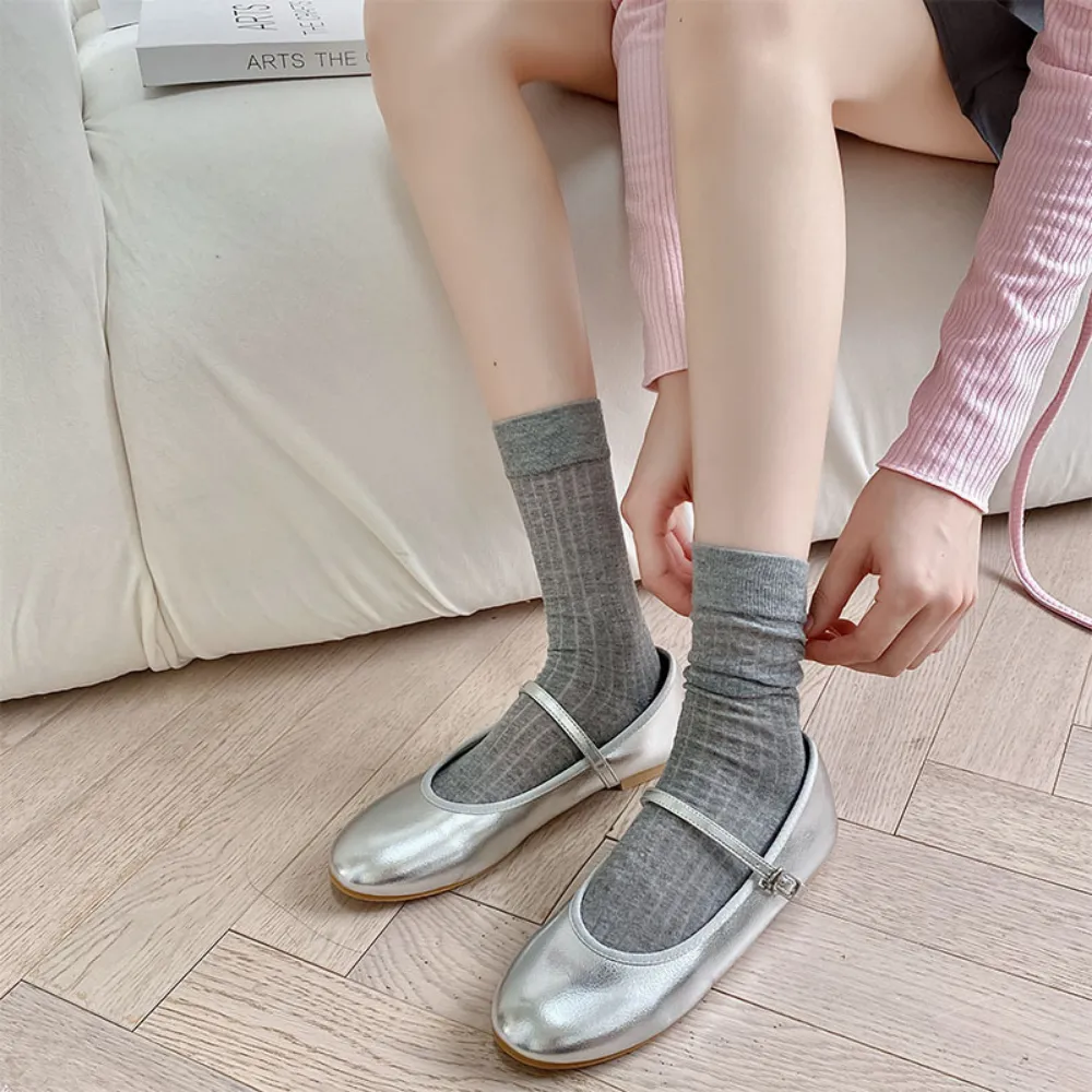 Summer Breathable Vertical Socks