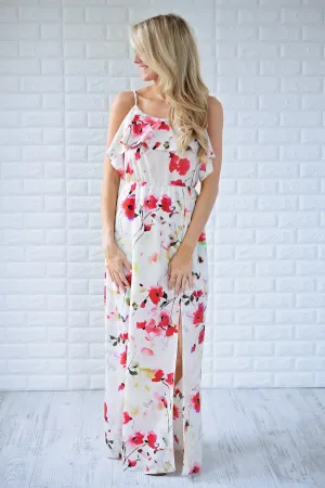 Summer Nights Floral Maxi Dress