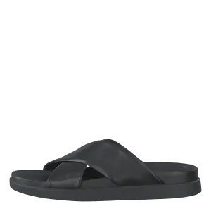 Sunder Cross Black Leather