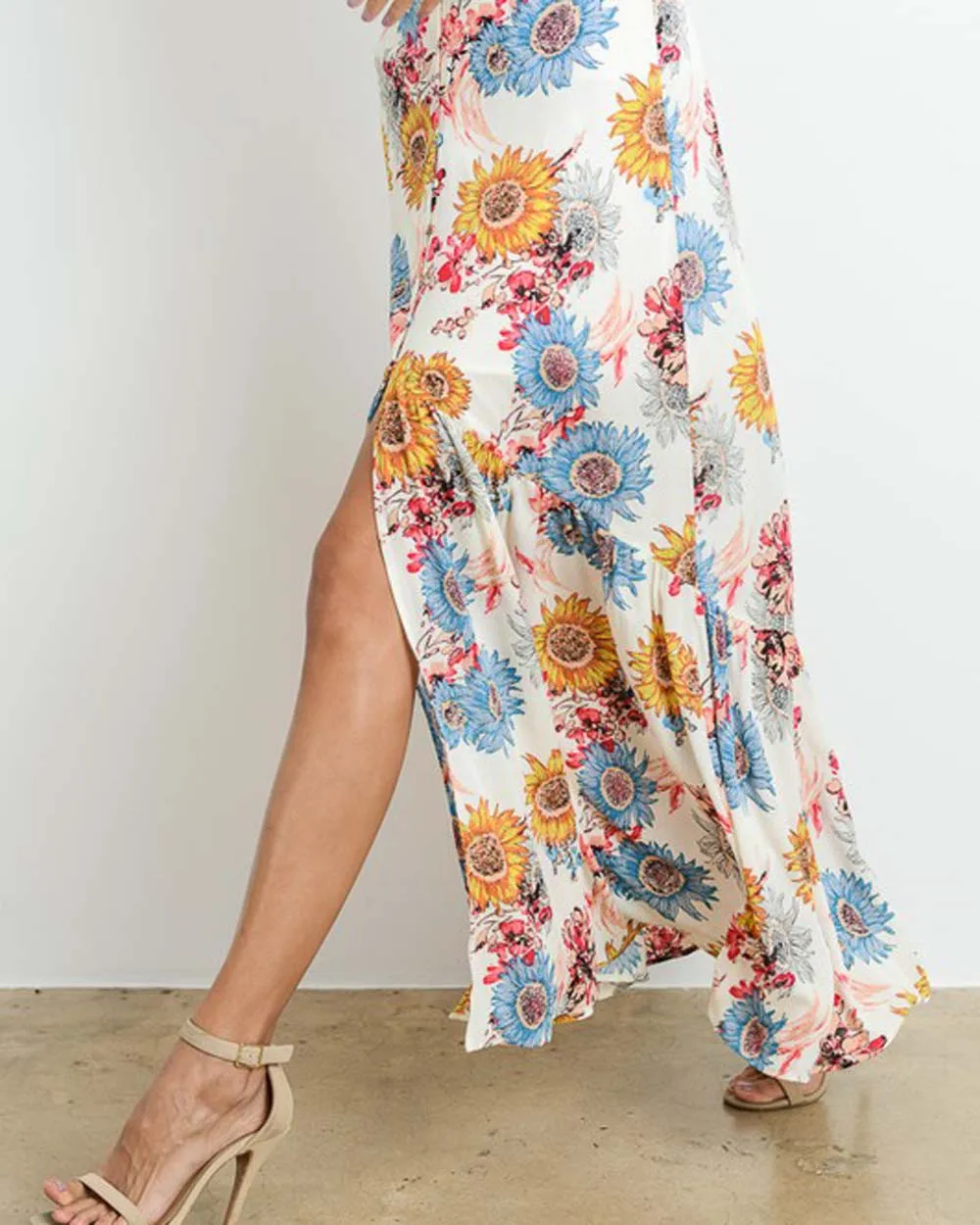 Sunflower Maxi Skirt