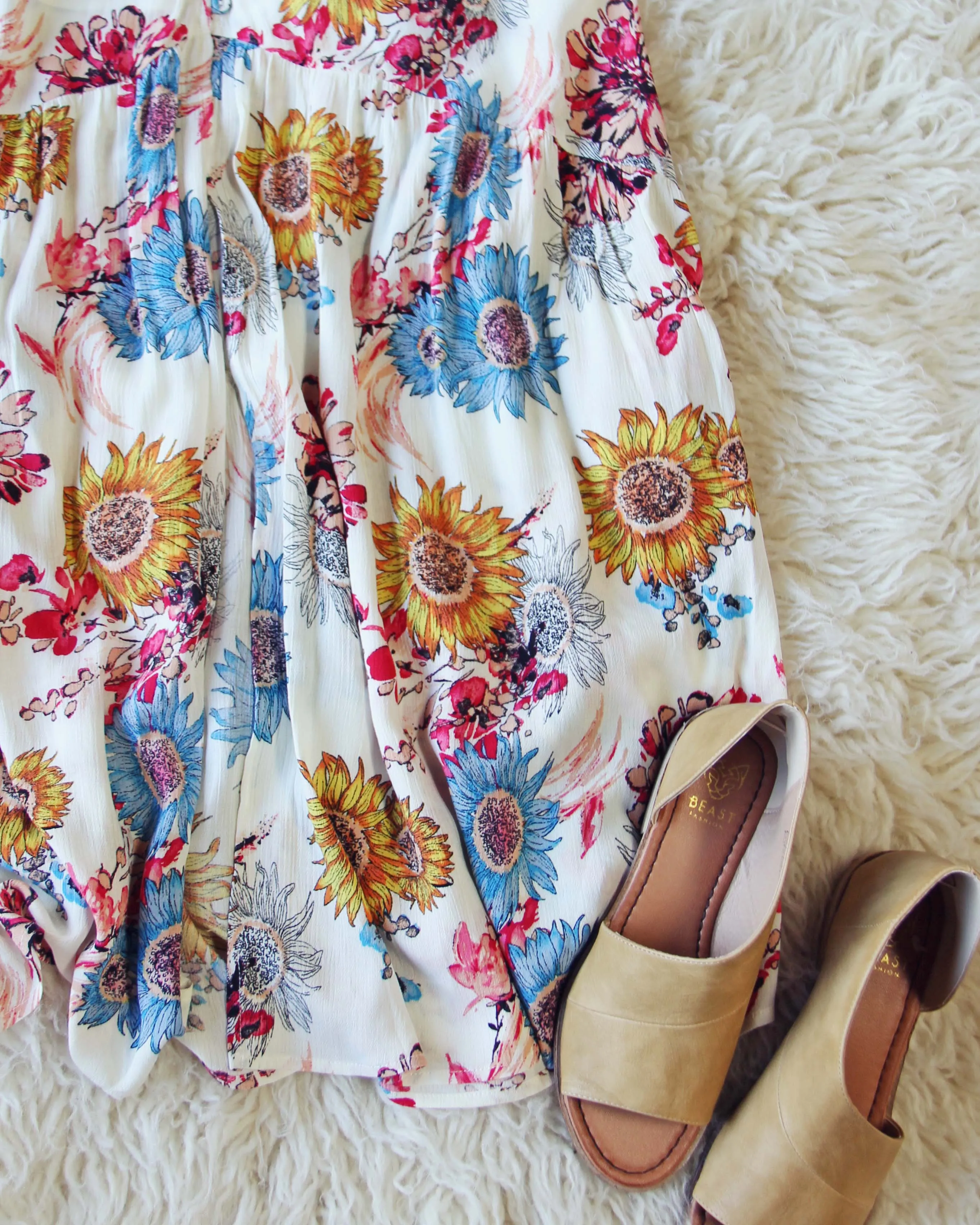 Sunflower Maxi Skirt