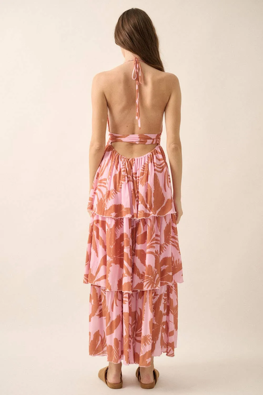 Sunny Halter Maxi Dress