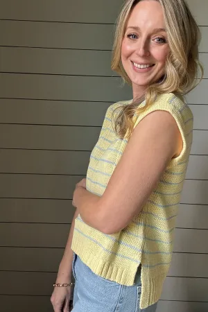 Sunshine Knit Top, 100% Cotton