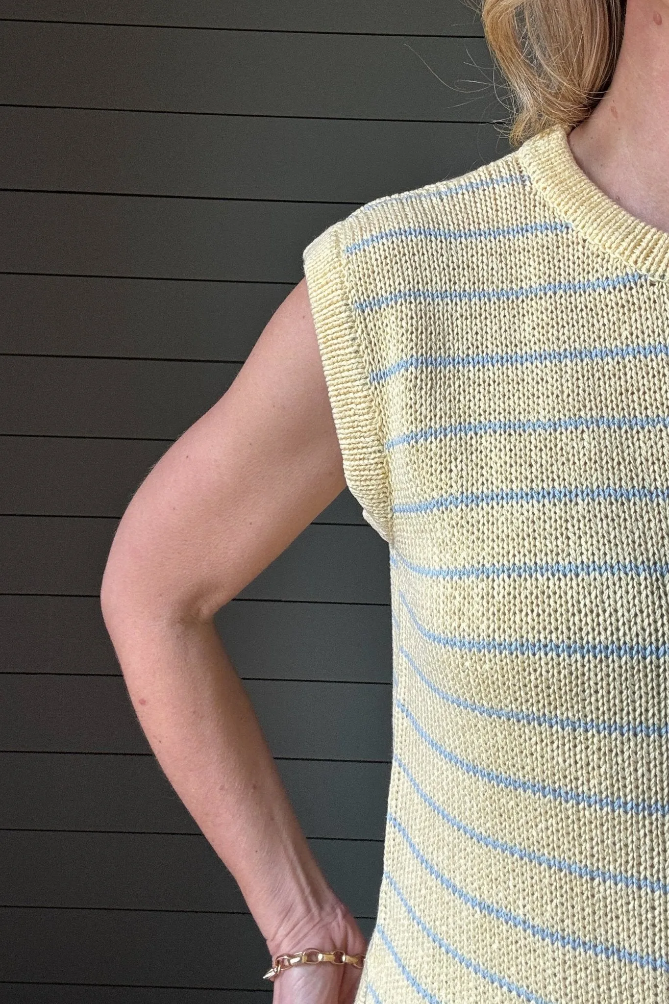 Sunshine Knit Top, 100% Cotton