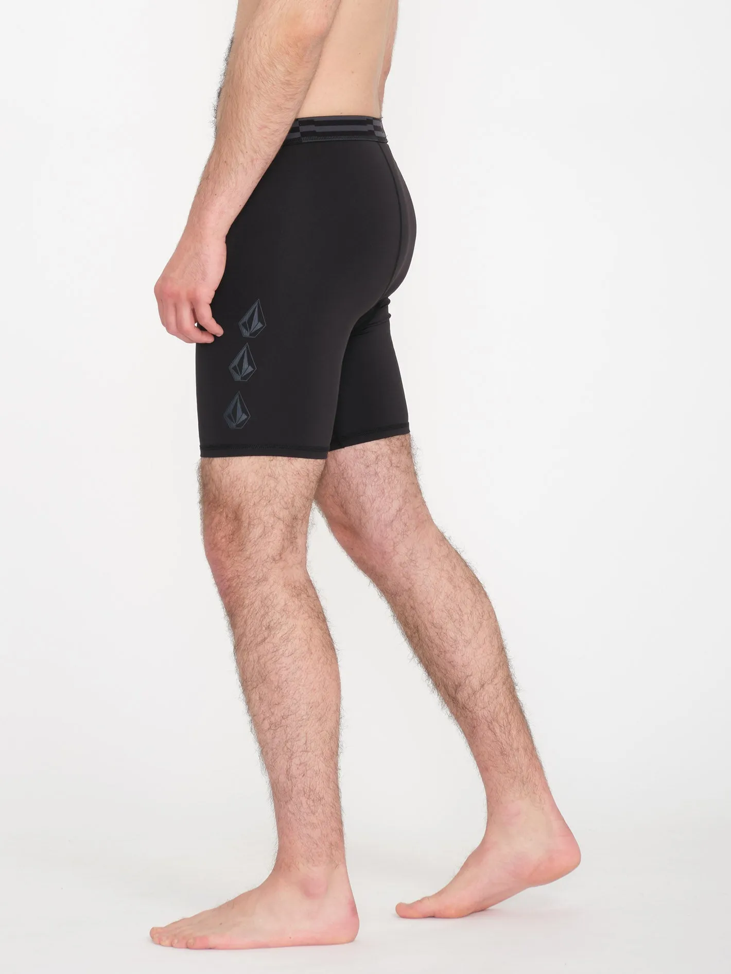 Surf Vitals J Robinson Chones Compression Short - BLACK