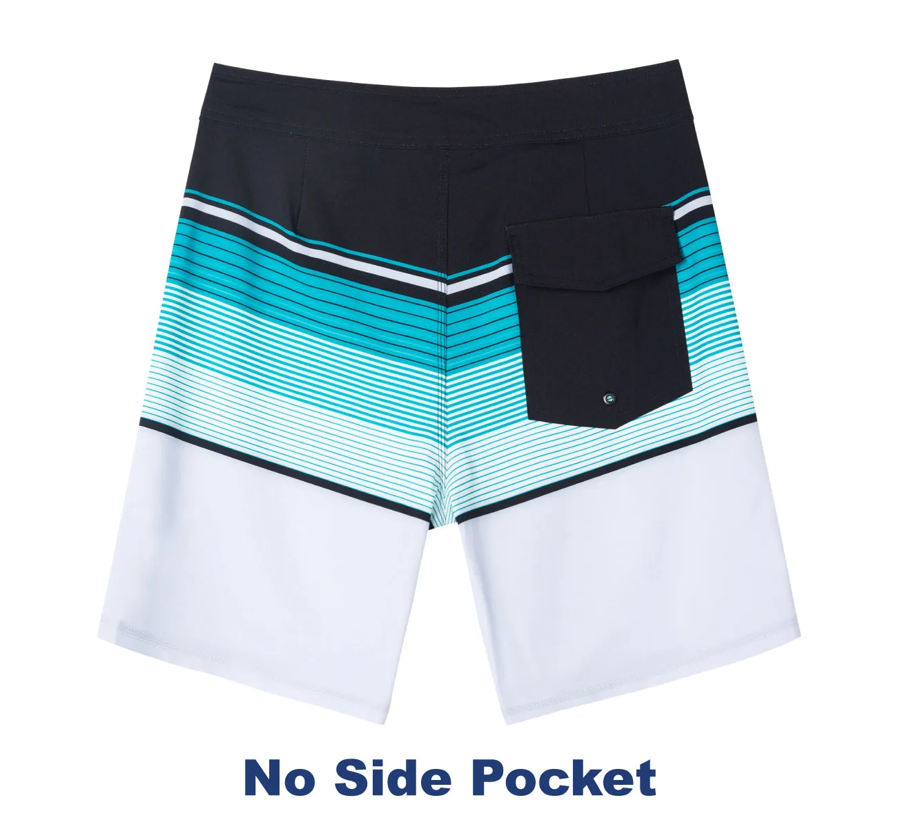 SURFCUZ Men's Board Shorts 4-Way Stretch