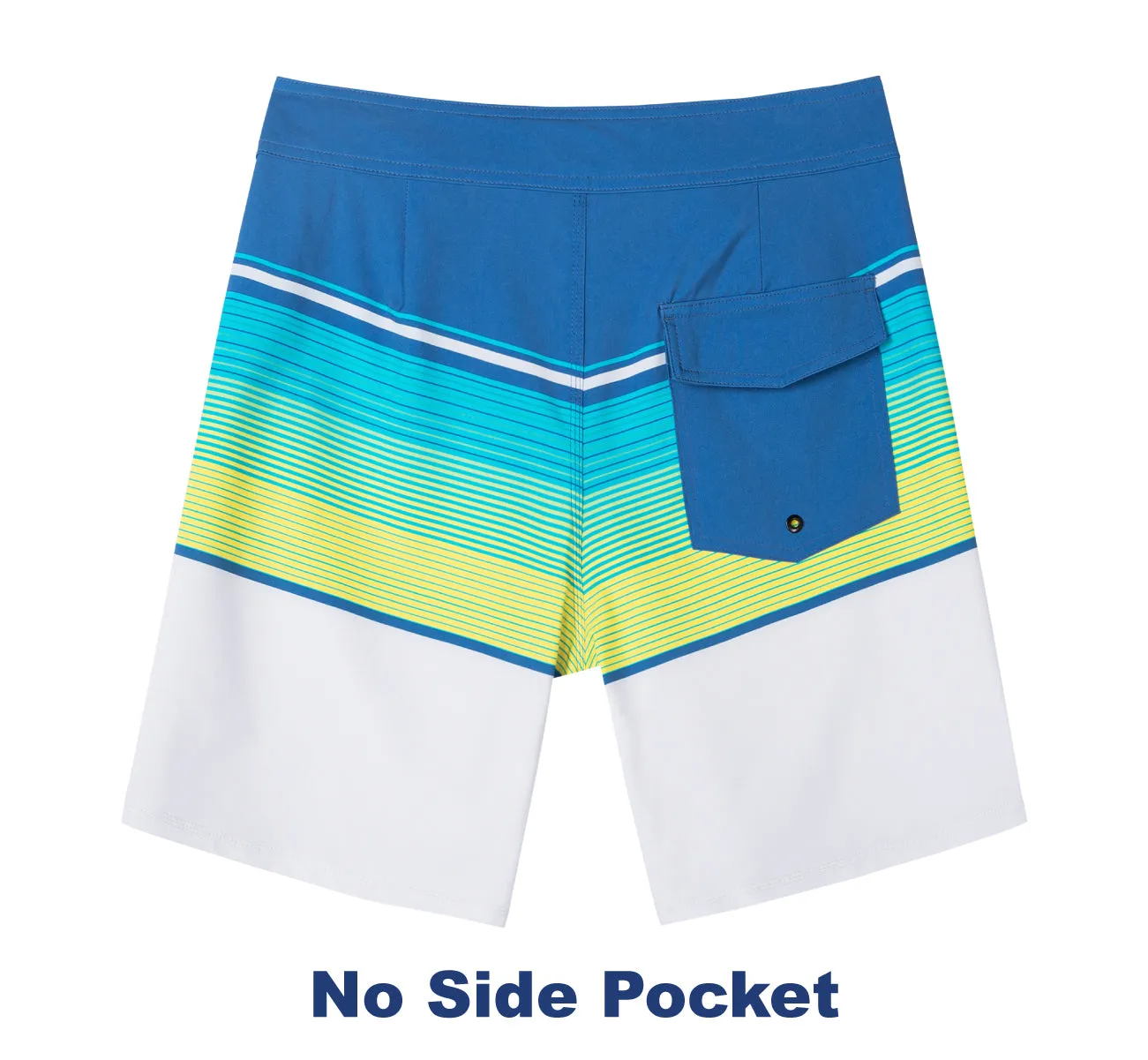 SURFCUZ Stripe Men's Board Shorts 4-Way Stretch