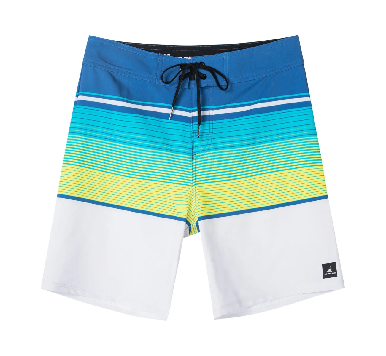 SURFCUZ Stripe Men's Board Shorts 4-Way Stretch