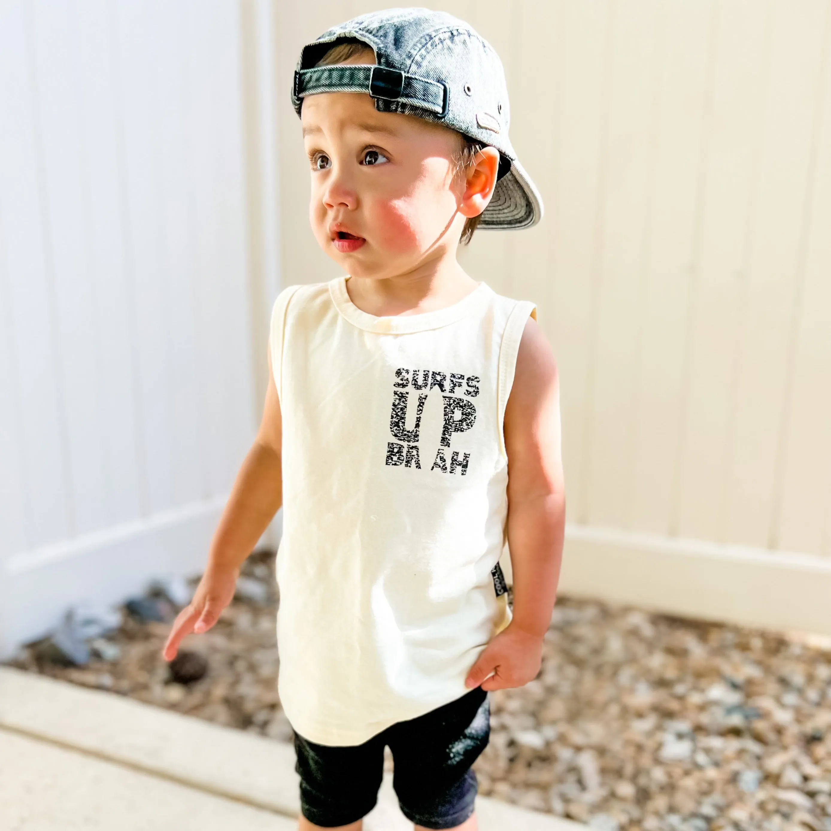 Surfs Up Brah Muscle Tank