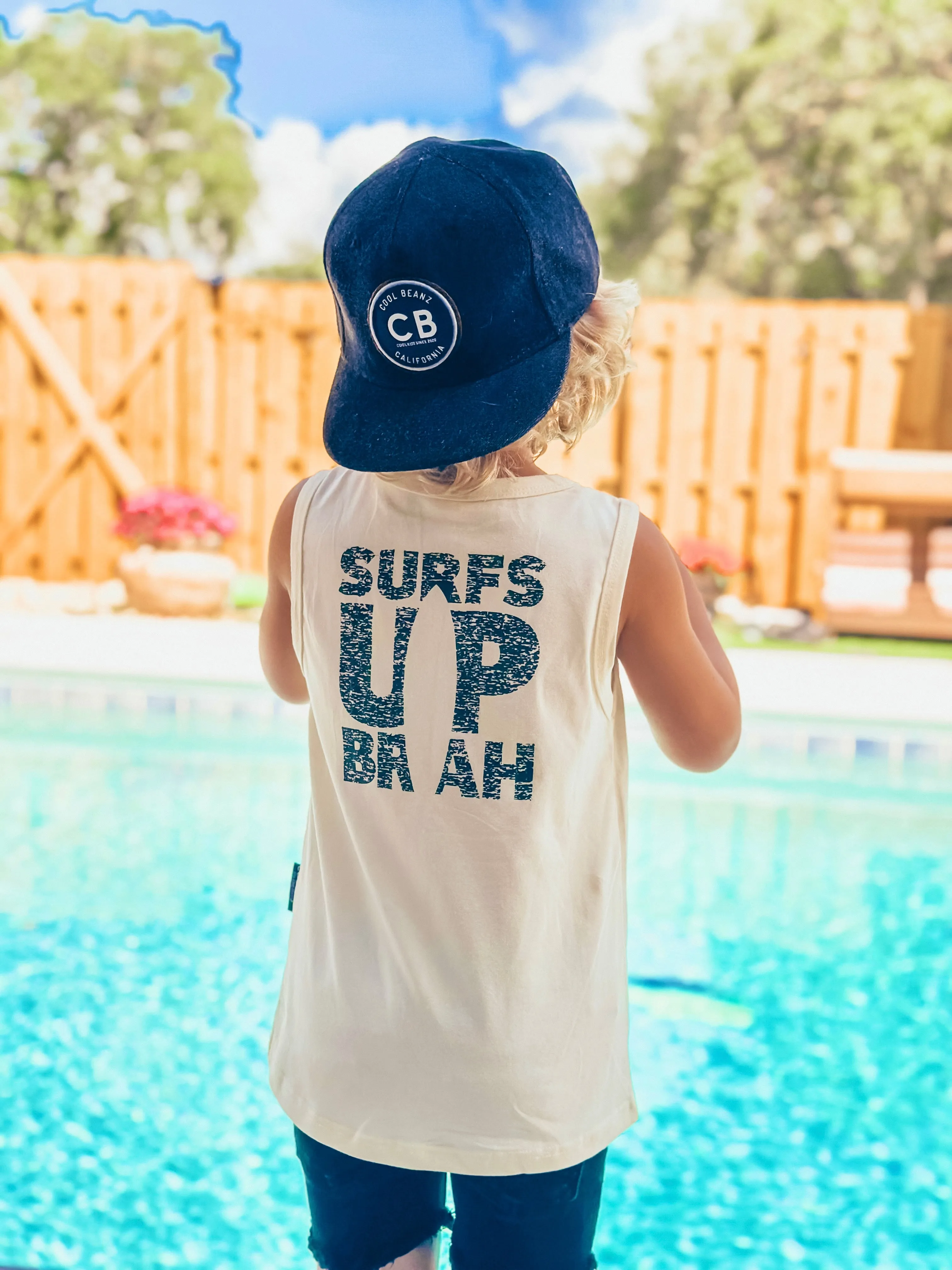 Surfs Up Brah Muscle Tank