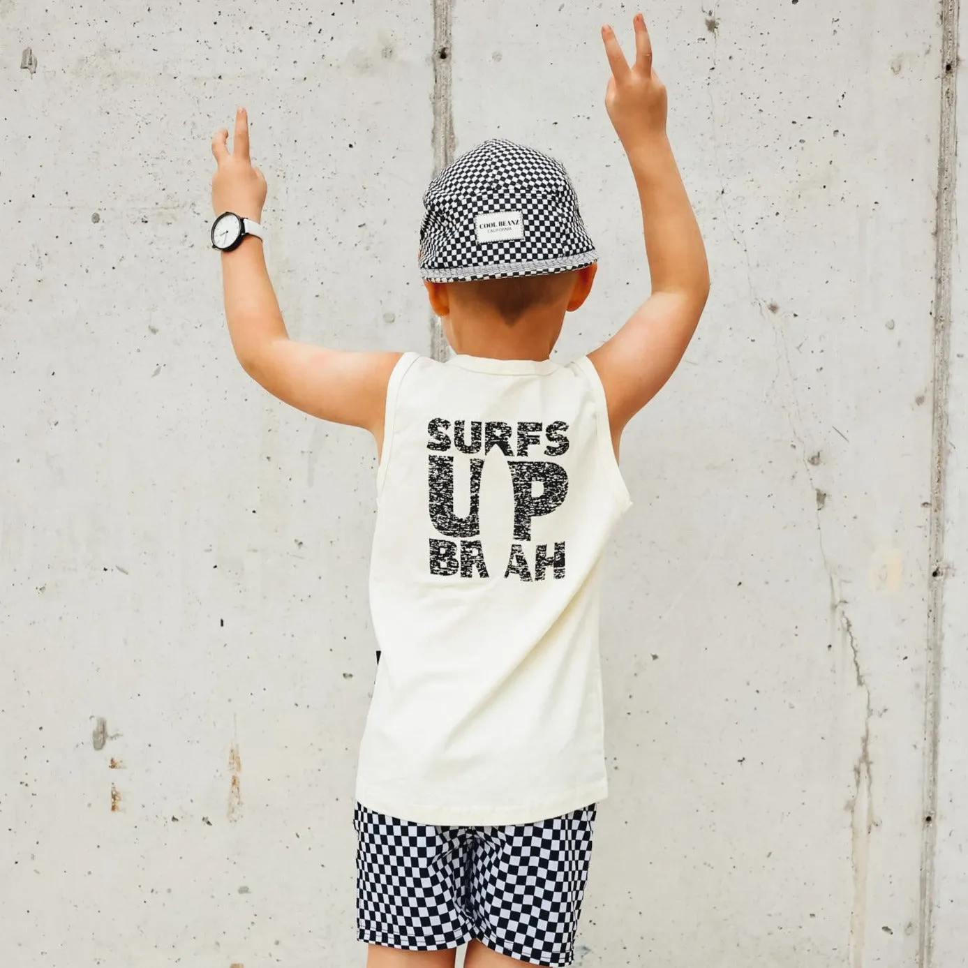 Surfs Up Brah Muscle Tank