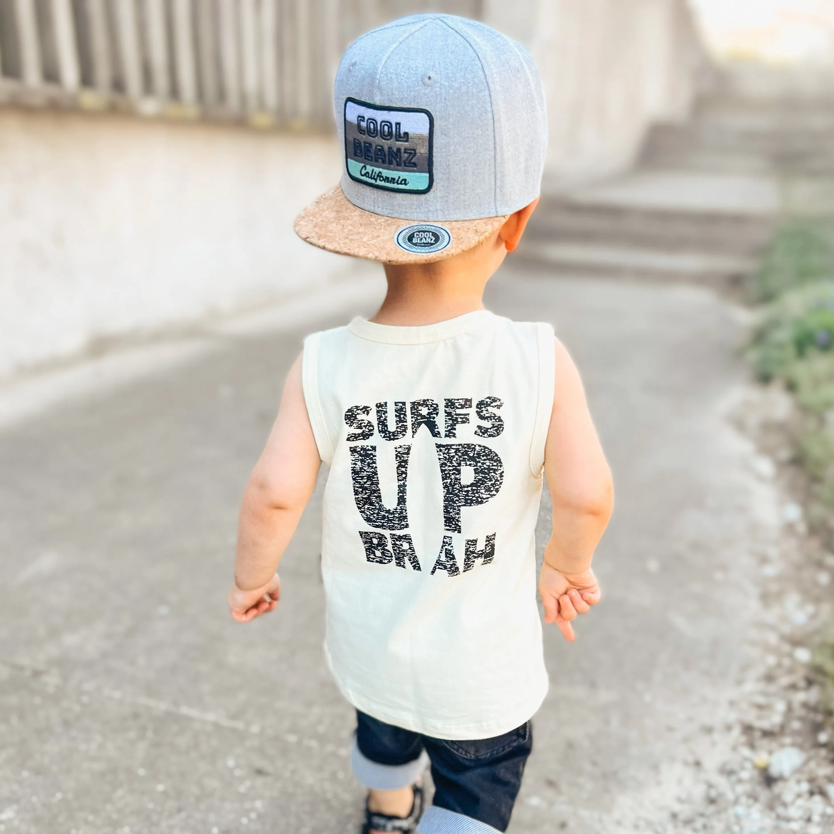 Surfs Up Brah Muscle Tank