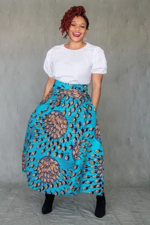 Surulere Maxi Skirt with front tie