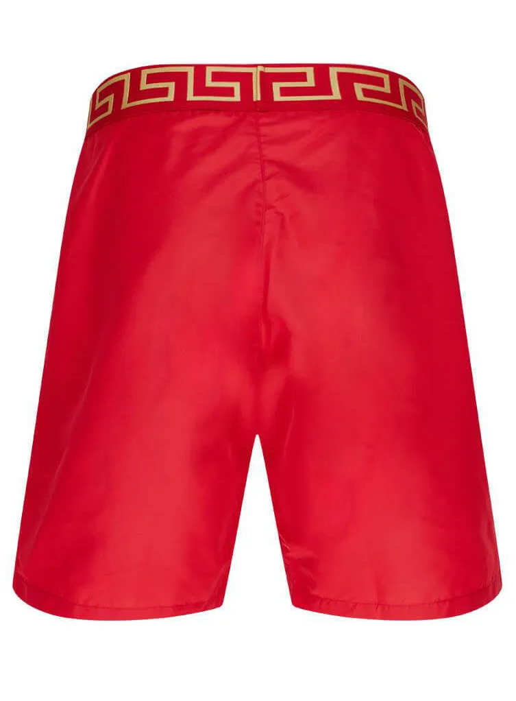 Swim Trunk-red