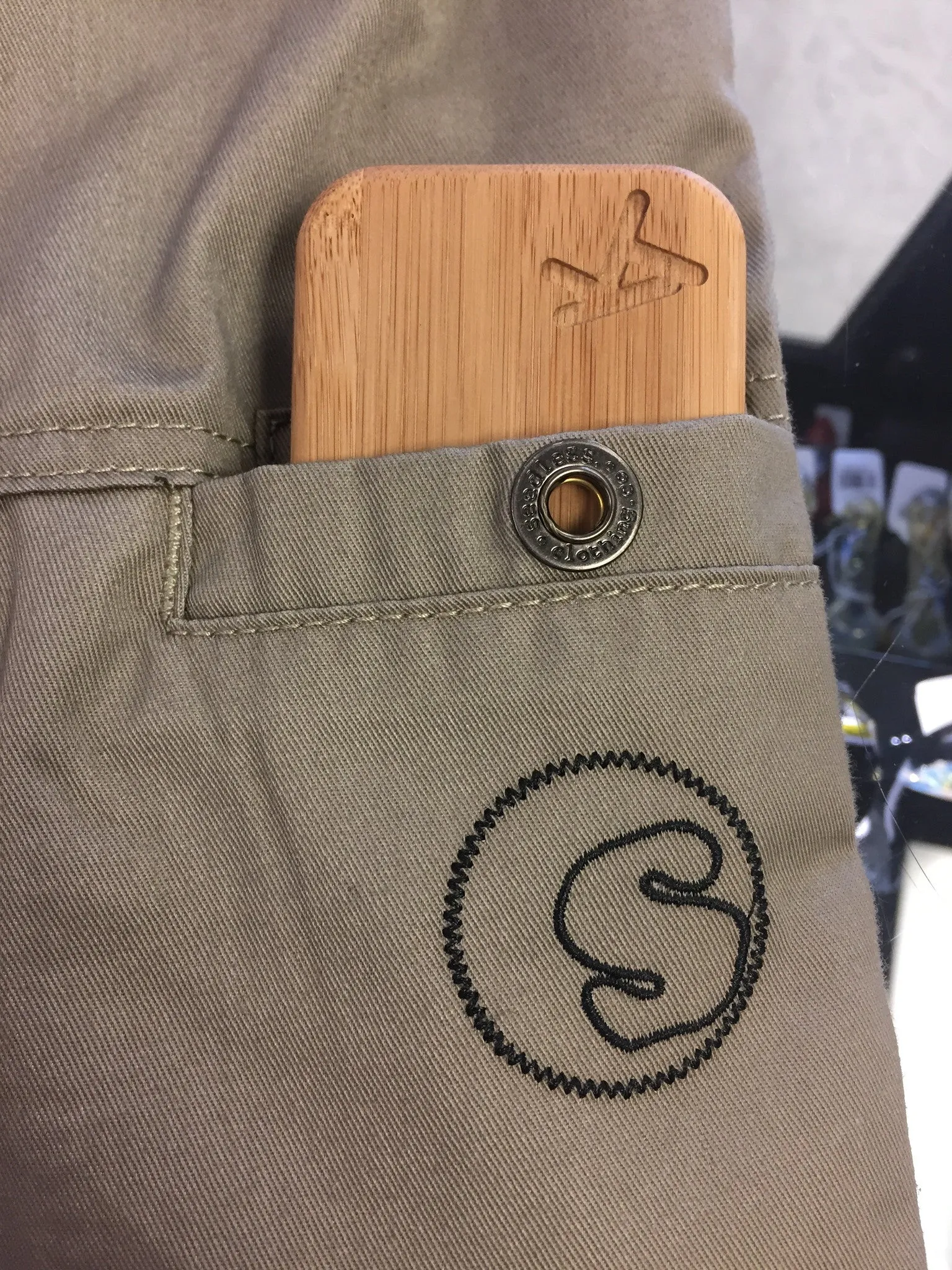 Tan Shorts by Kindtray and Seedless