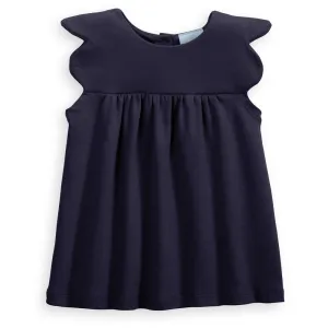 Tatiana Pima Blouse -- Navy