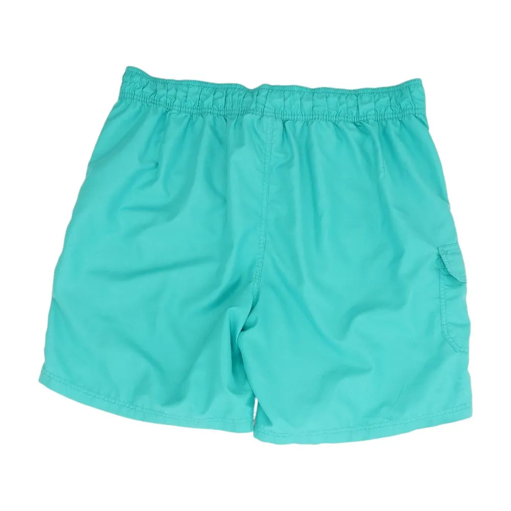 Teal Solid Board Shorts