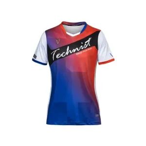 Technist 23TT-86A59 Women's Game Shirt [Red/Blue]