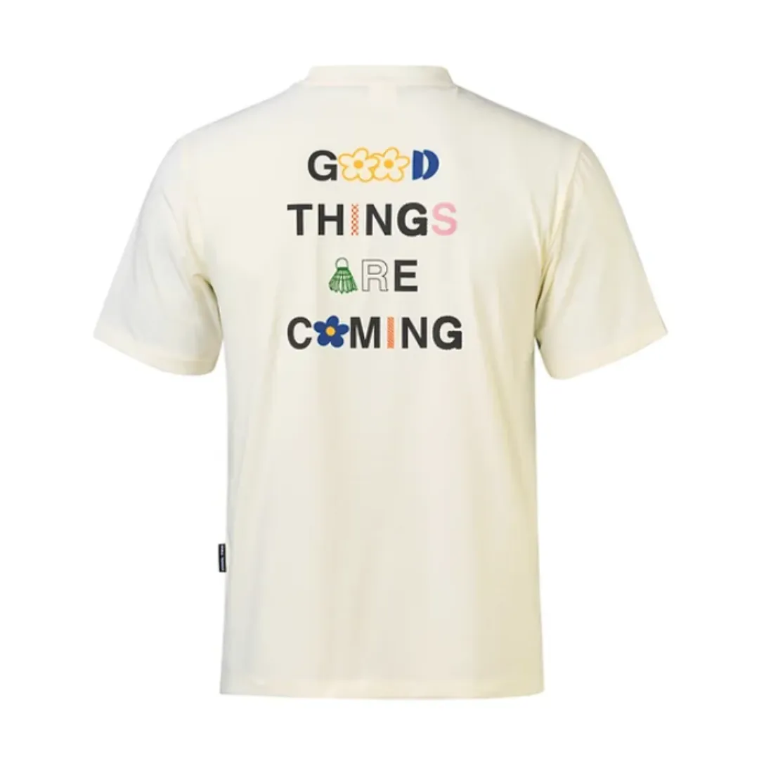 Technist TNT-5412 "Good Things Are Coming" Unisex T-Shirt [Cream]