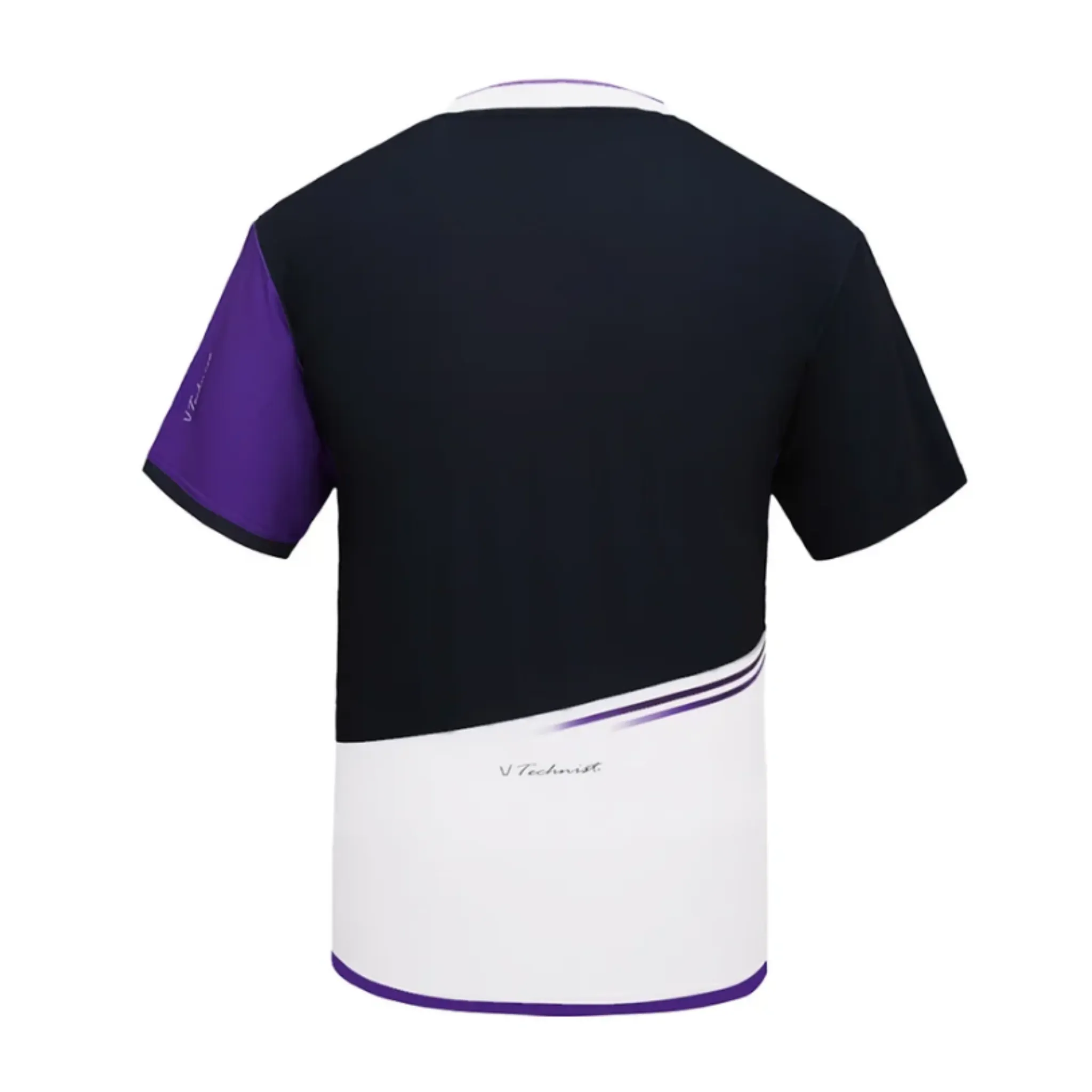 Technist TNT6497 Men's Game Shirt [Black/Purple]