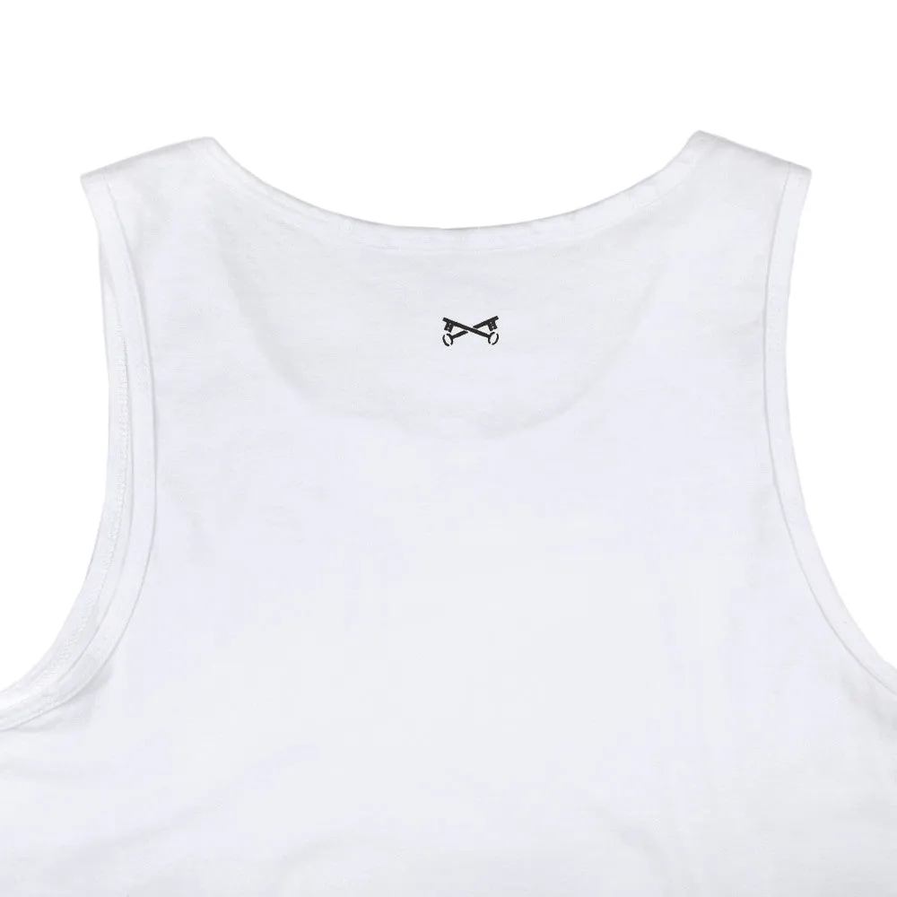 Temple Tank Top - White