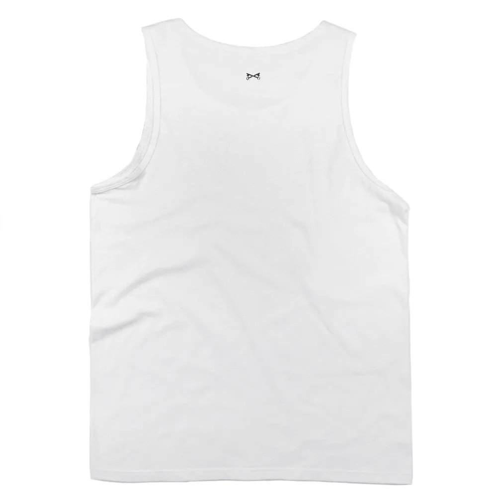 Temple Tank Top - White