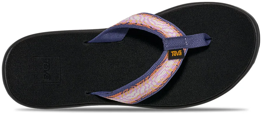 Teva Women's Voya Flip Sandal - Archive Topo Lupine