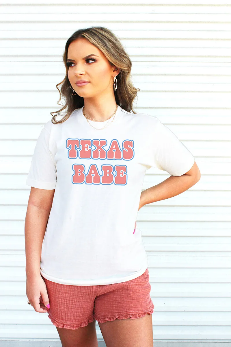 Texas Babe Unisex Triblend Short Sleeve T-Shirt