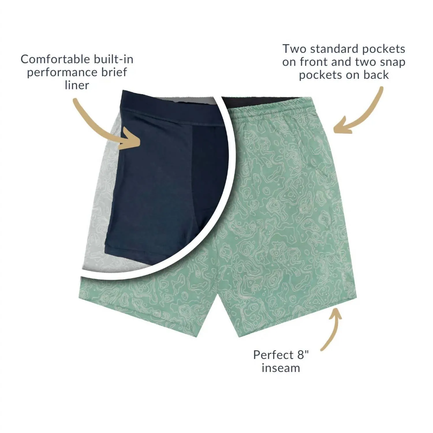 Texas Standard - Men Big Bend Swim Shorts