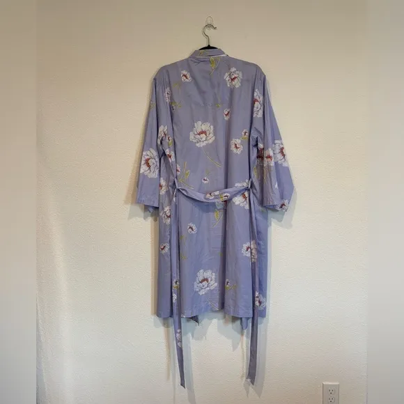 The Cats Pajamas Size M/L Isabella Luxe Pima Kimono Robe