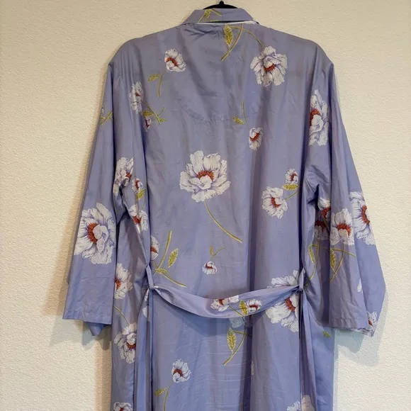 The Cats Pajamas Size M/L Isabella Luxe Pima Kimono Robe