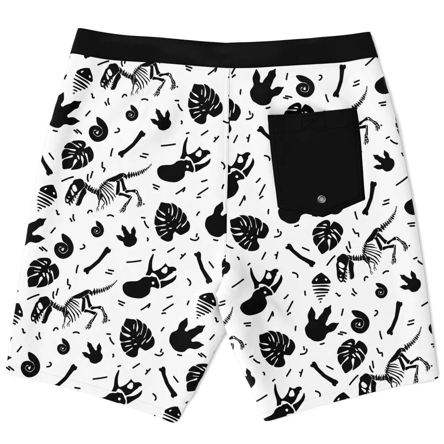 THE DINOSAUR FOSSIL BOARD SHORTS - FREE SHIPPING