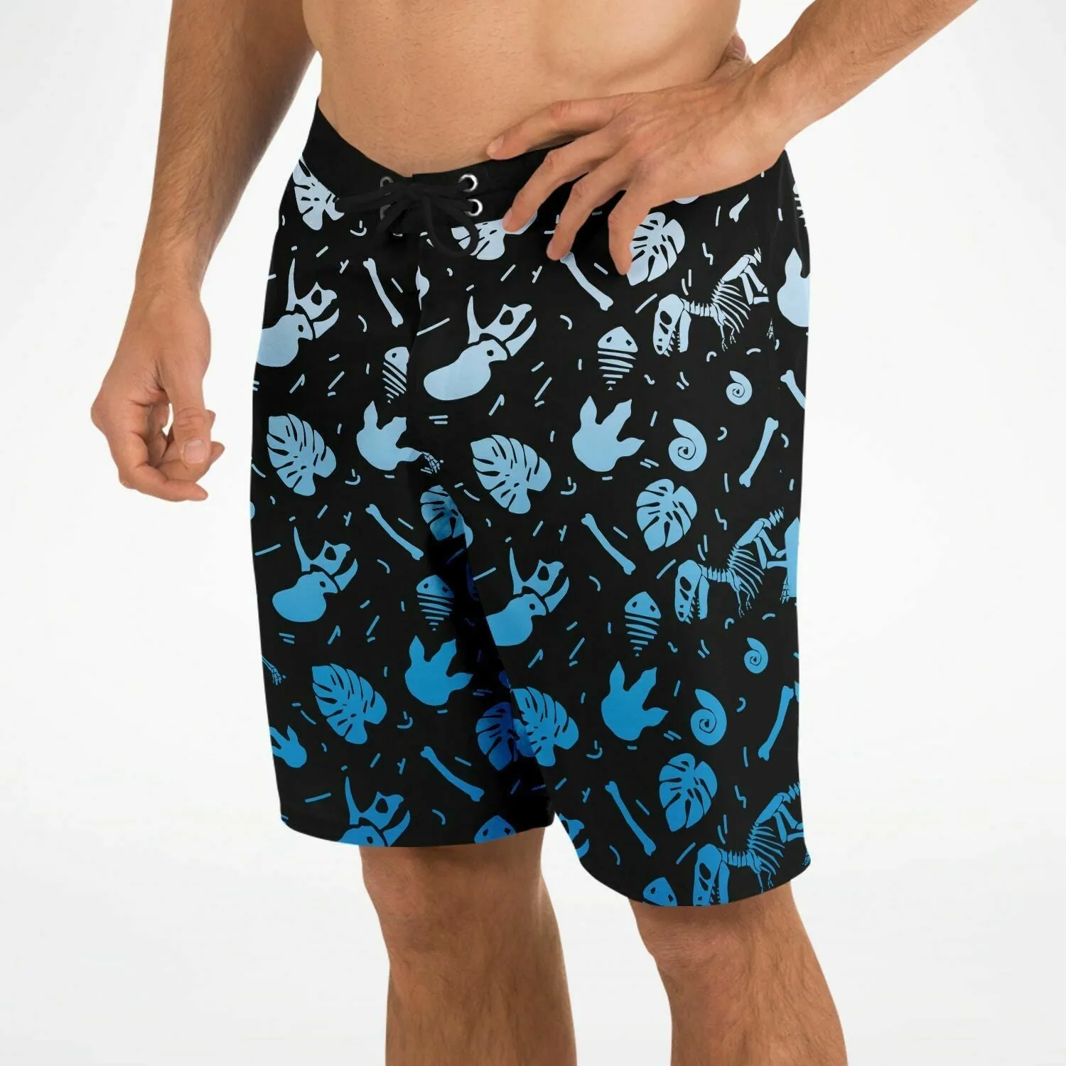 THE DINOSAUR FOSSIL BOARD SHORTS - FREE SHIPPING