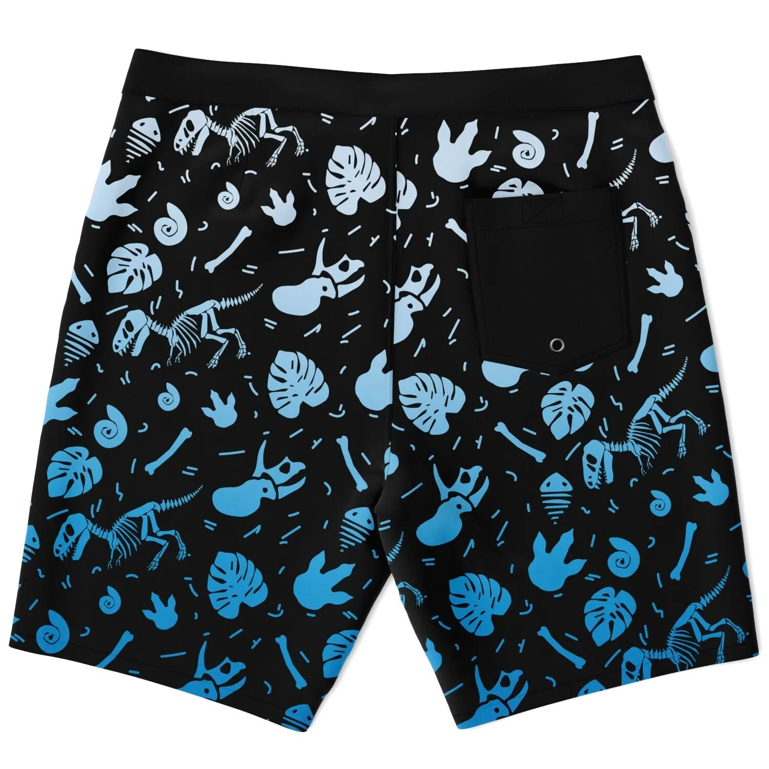 THE DINOSAUR FOSSIL BOARD SHORTS - FREE SHIPPING