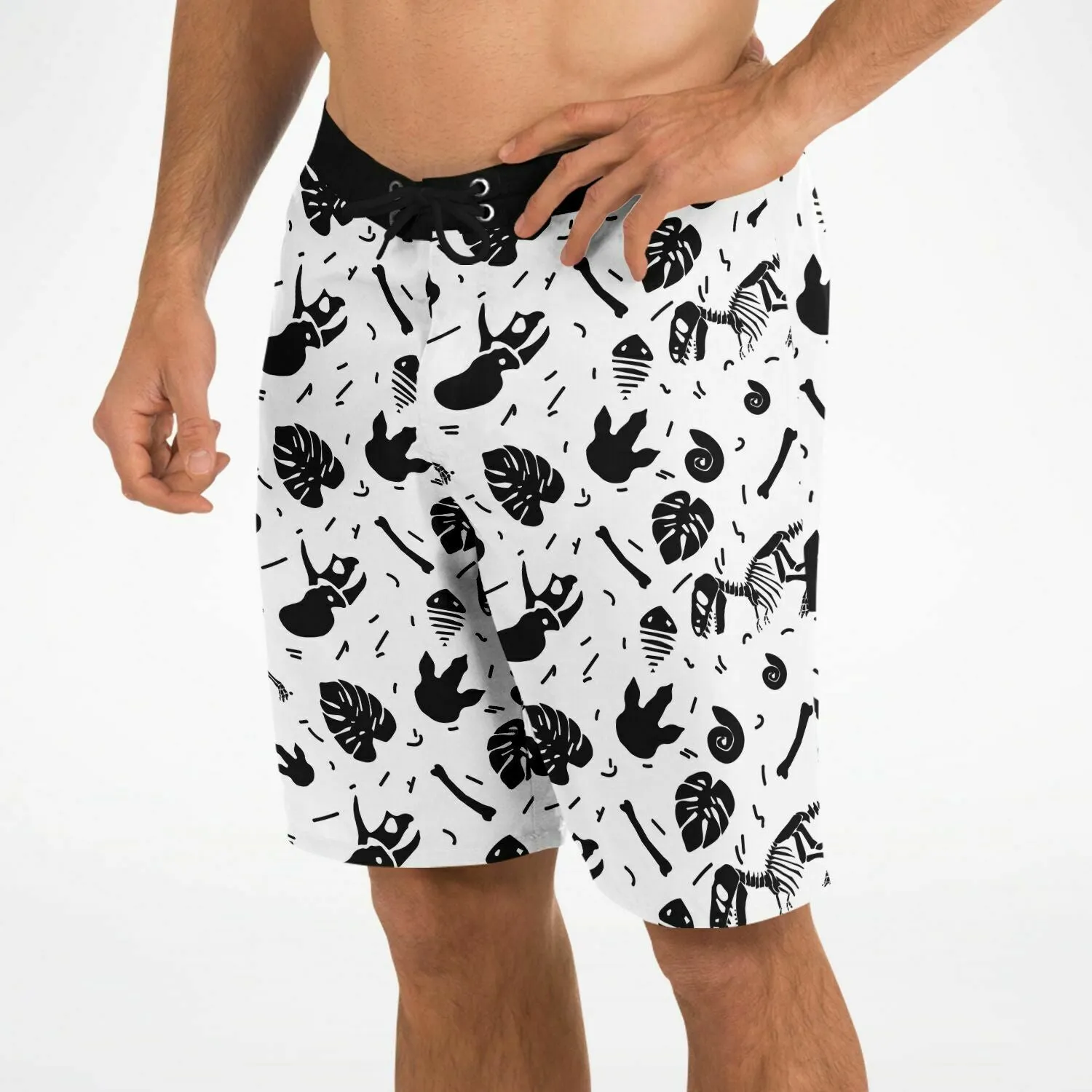 THE DINOSAUR FOSSIL BOARD SHORTS - FREE SHIPPING