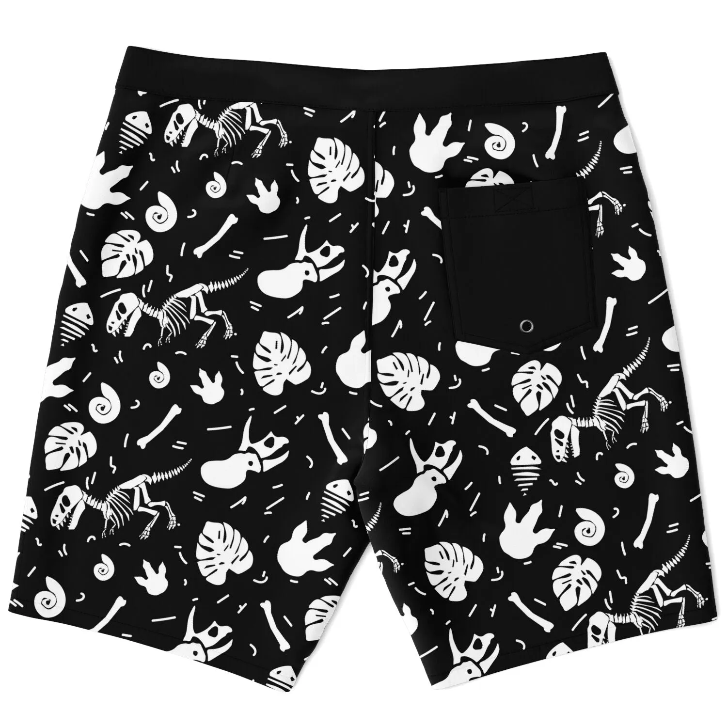 THE DINOSAUR FOSSIL BOARD SHORTS - FREE SHIPPING