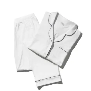 The Long PJ Set - White