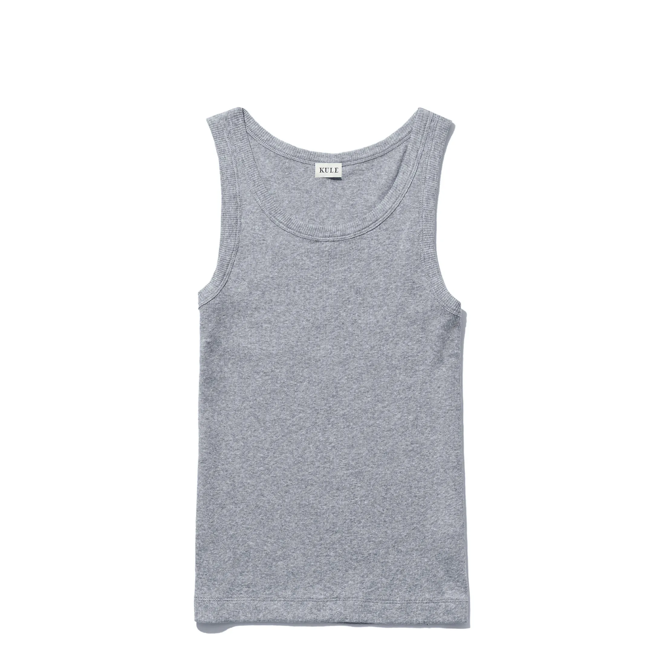 The Ribbed Lenny - Heather Grey