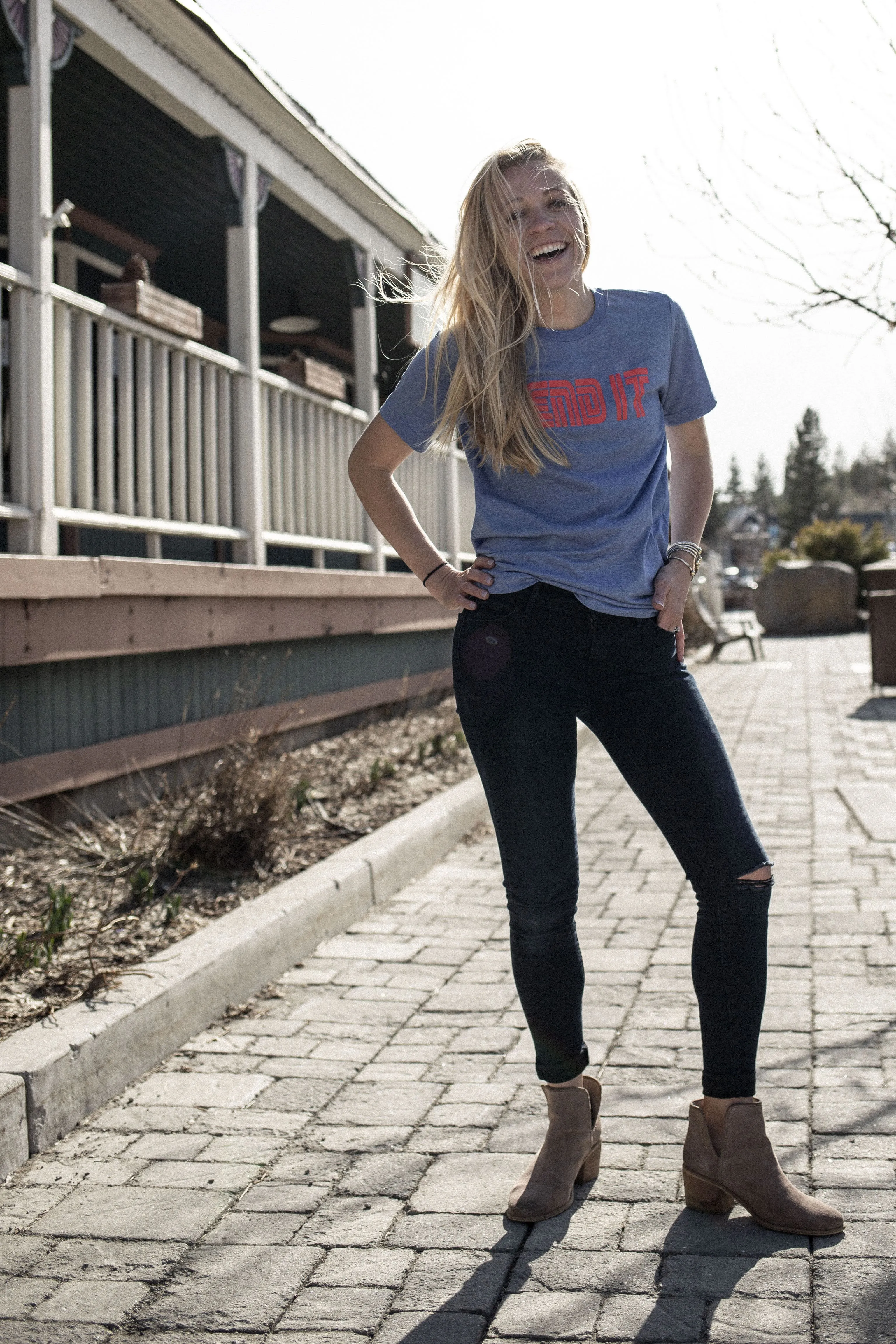 The Stoke Tee - Blue