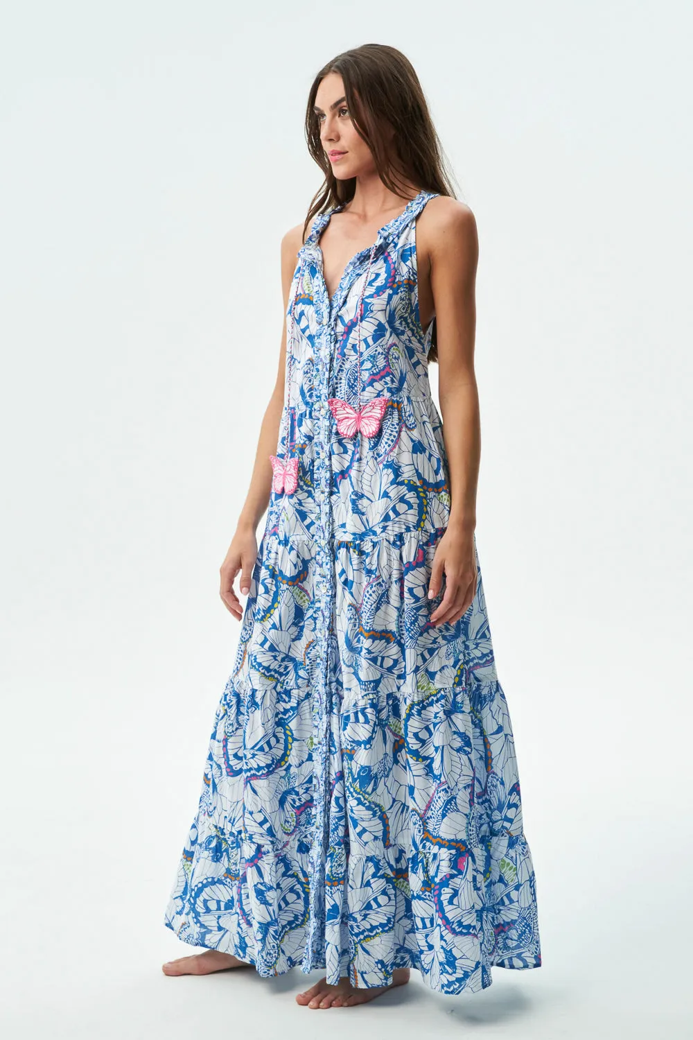 THIRA DRESS - BUTTERFLY PARADISE