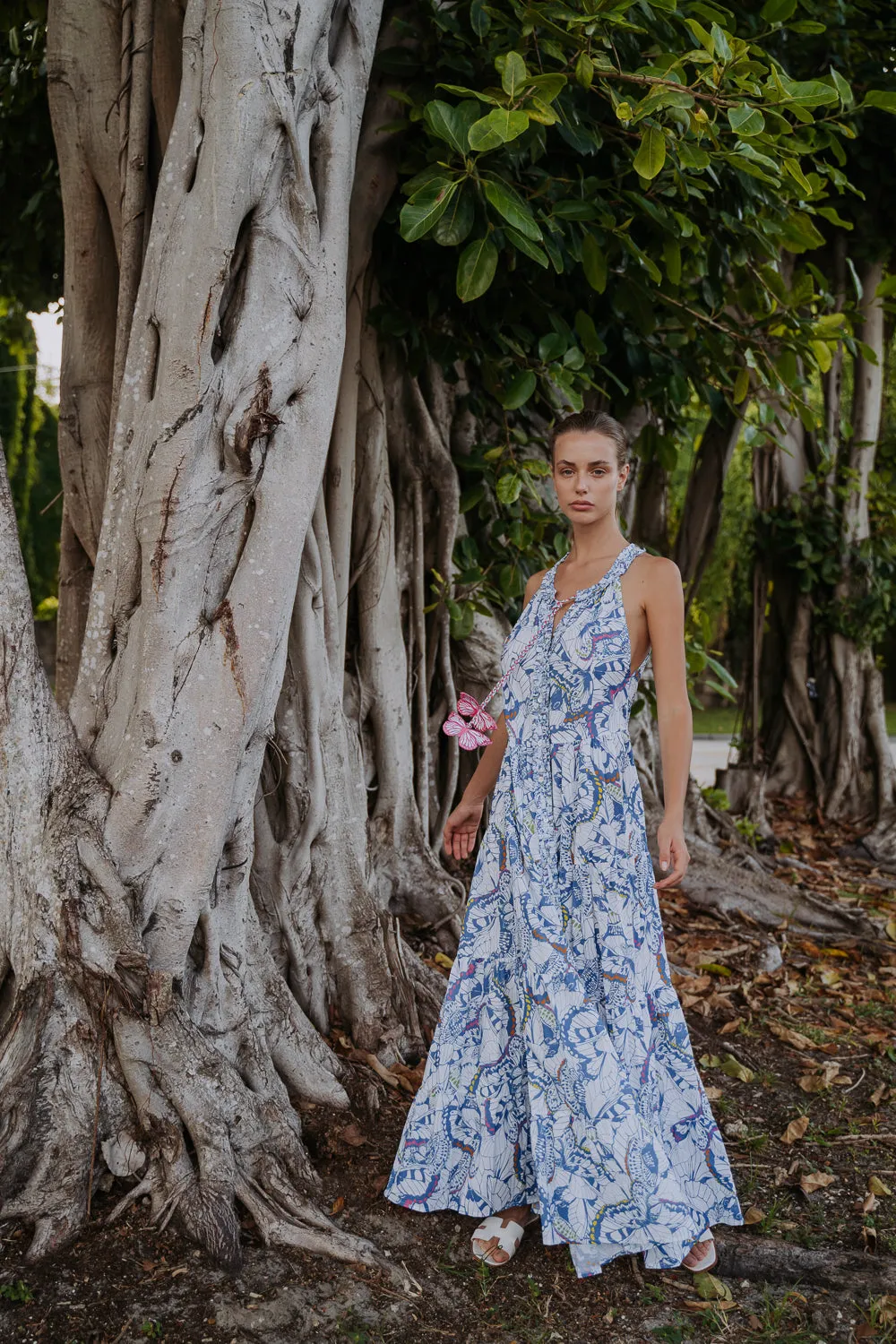 THIRA DRESS - BUTTERFLY PARADISE