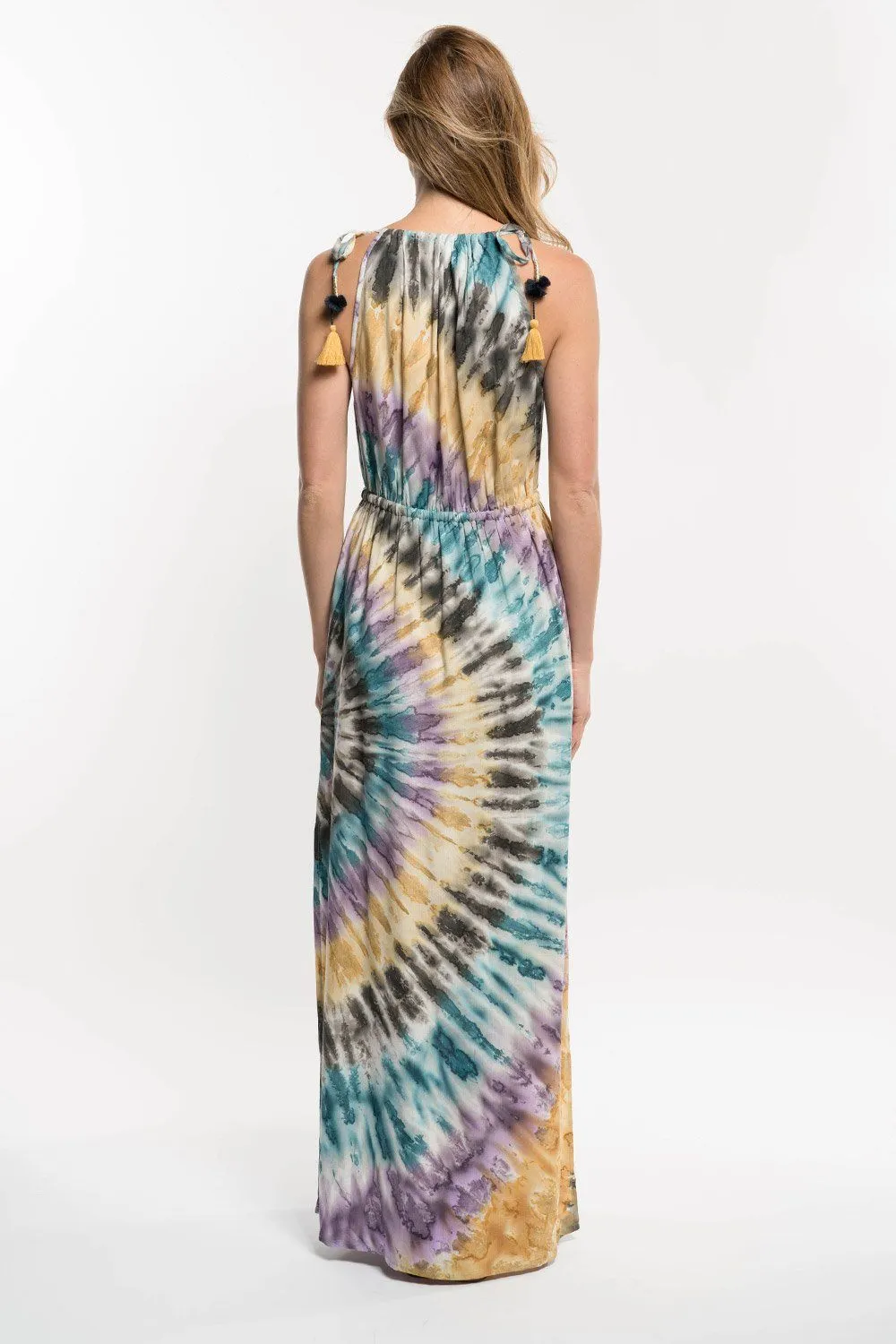 Tie-Dye Festival Maxi Dress