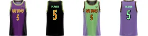 Timberwolves City Core Reversible Basketball Singlet Design Your Own Custom