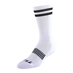 TLD PERFORMANCE CREW SOCK SPEED WHITE