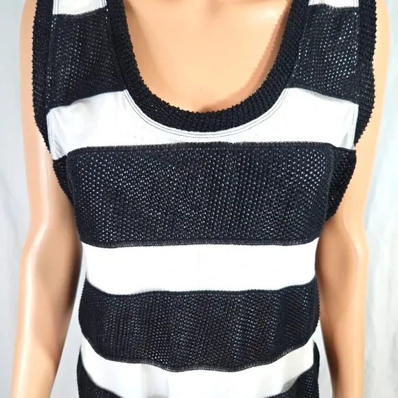 Tracy Reese Black &amp; White Dress Sz Large NWOT
