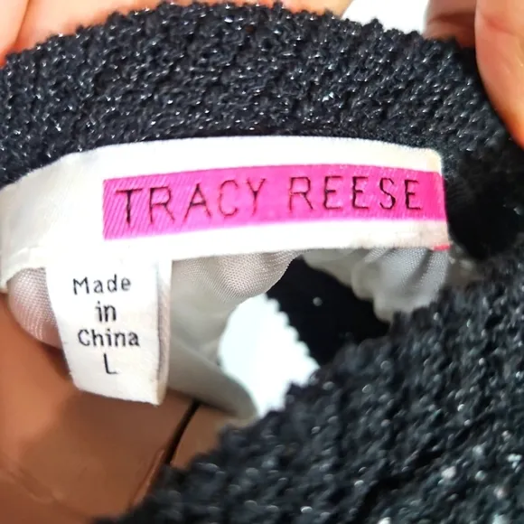 Tracy Reese Black &amp; White Dress Sz Large NWOT