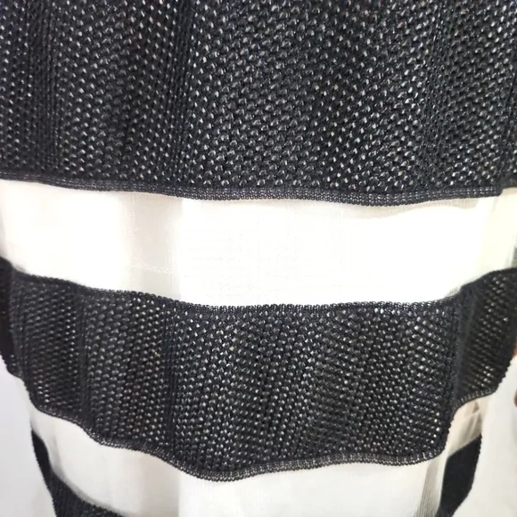 Tracy Reese Black &amp; White Dress Sz Large NWOT
