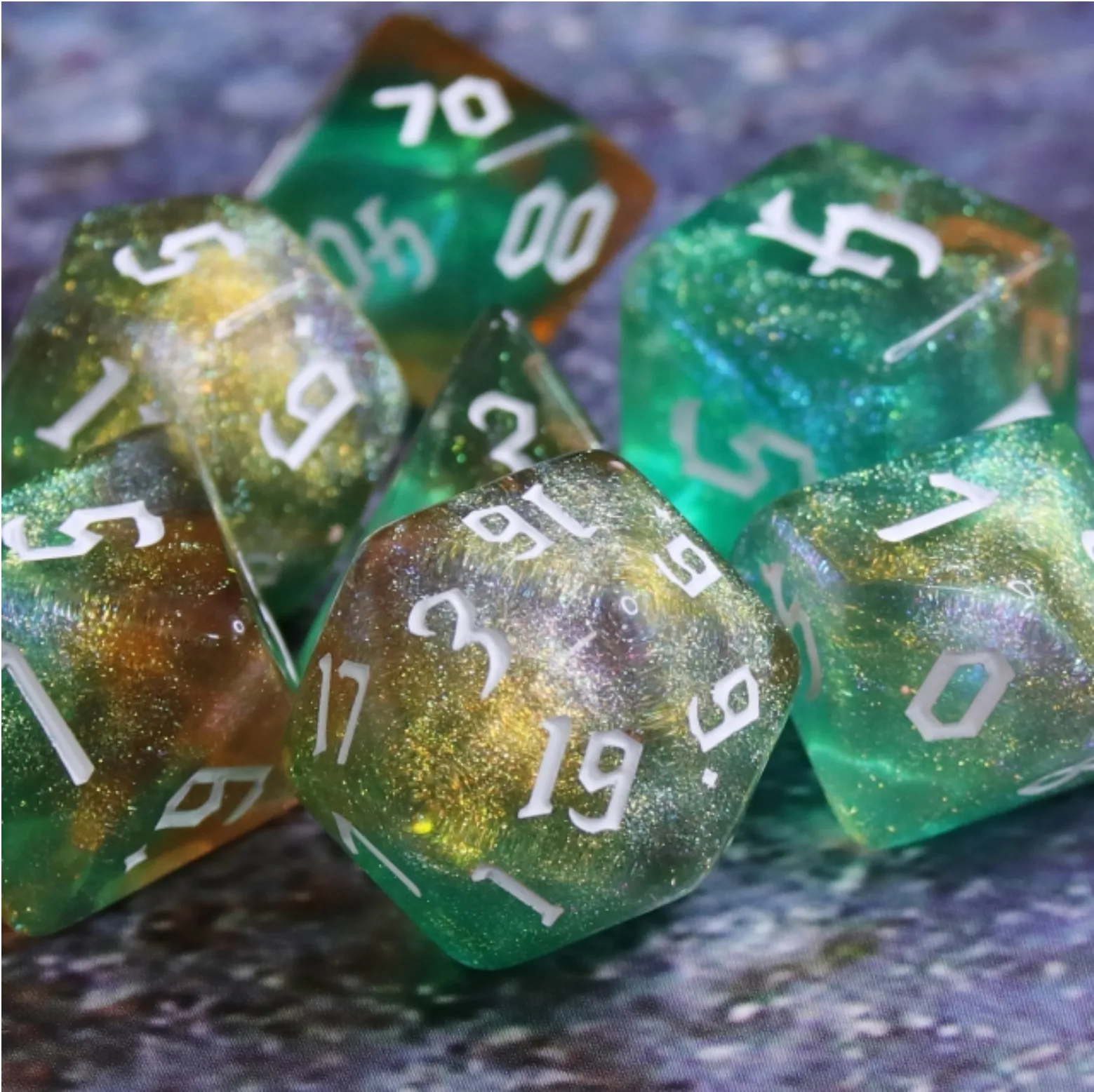Tranquil World RPG Dice Set