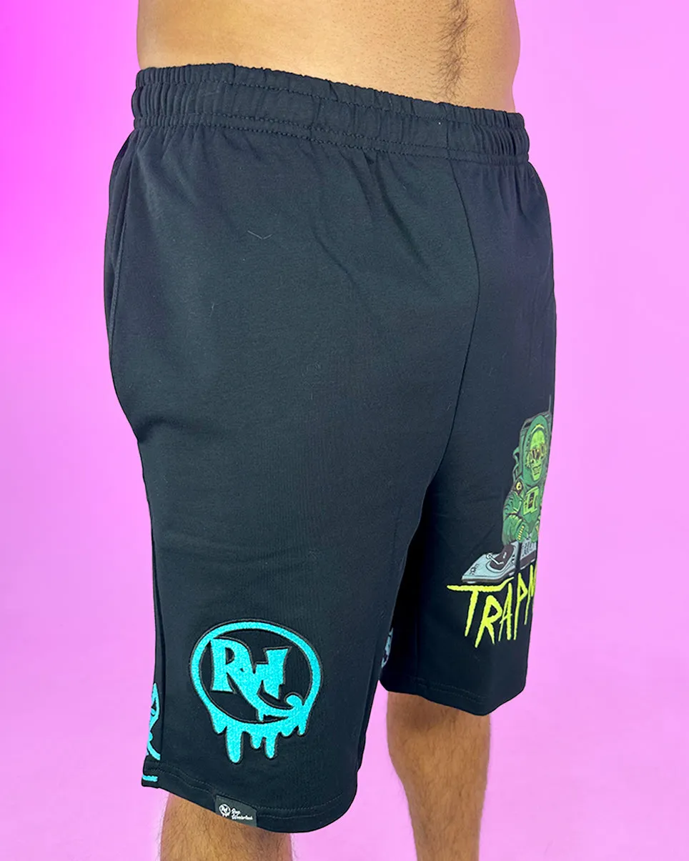 Trap Music Grunge Black Men's Shorts